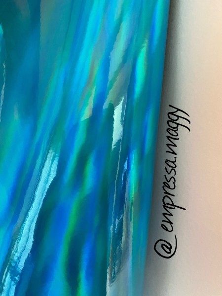 Mirror Fabric Aqua